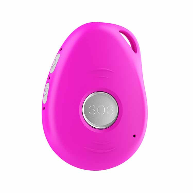 Pink SureSafeGO 'Anywhere' 4GX Alarm with Wristband, Belt Clip and ...